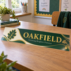 A2 Strip Posters: OAKFIELD primary school example artwork