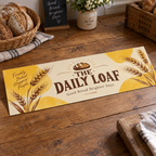 A3 Strip Posters: THE DAILY LOAF bakery example artwork