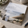 Gloss Postcards: ARCH & FORM architect example artwork