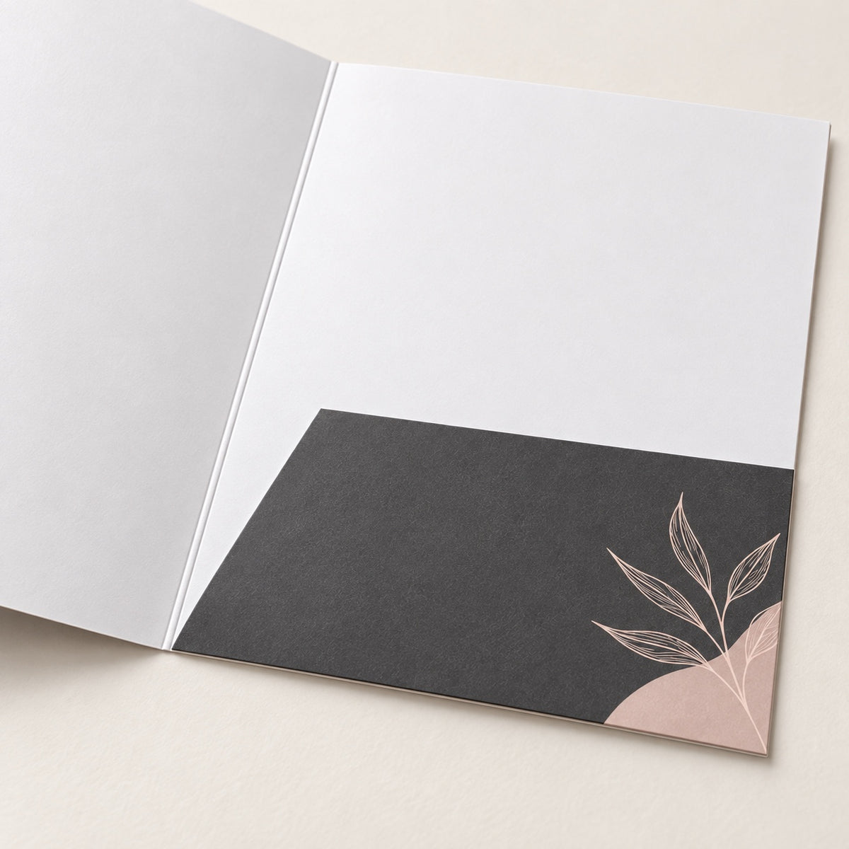 A4 Presentation Folders print and material detail