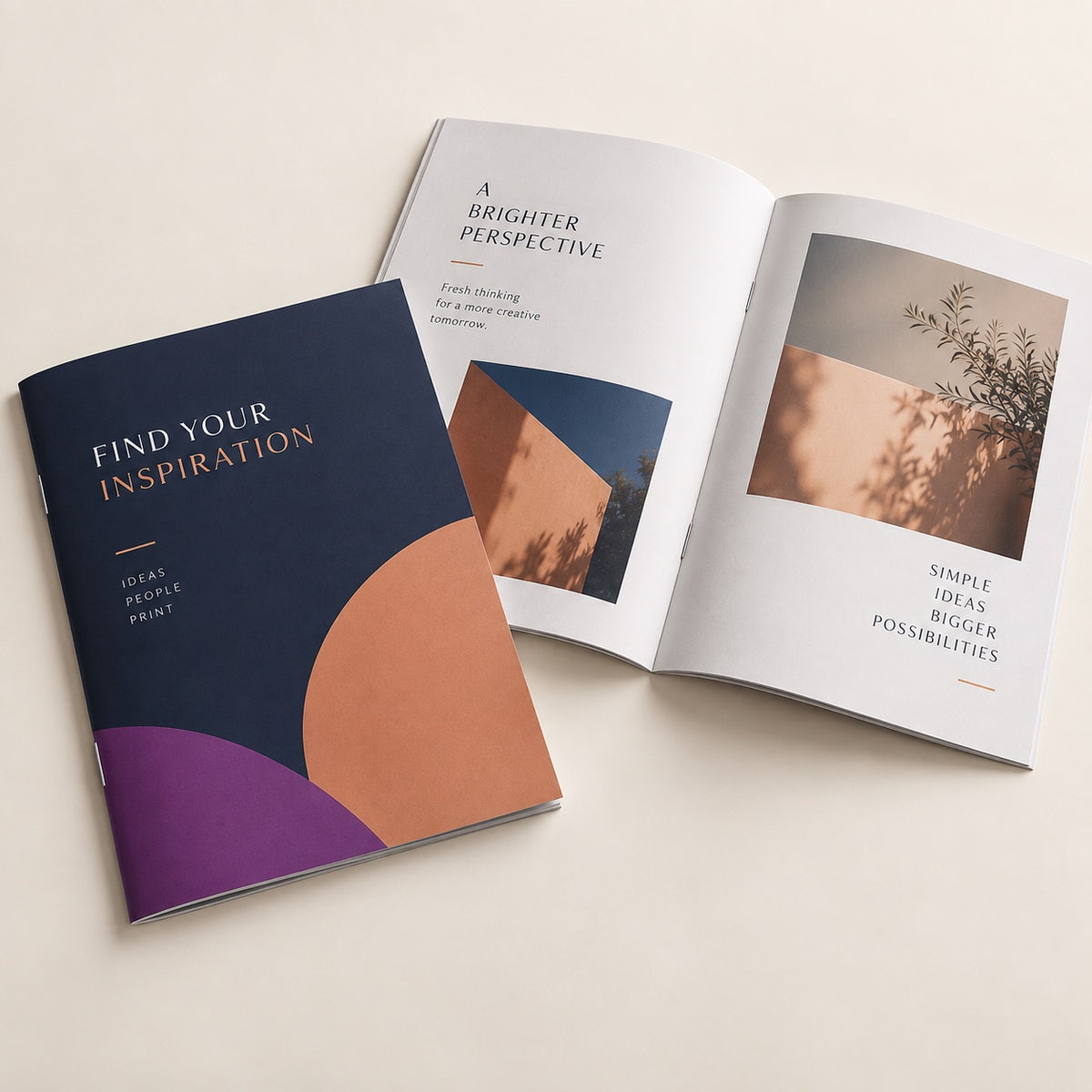 A4 Stapled Brochures full product example