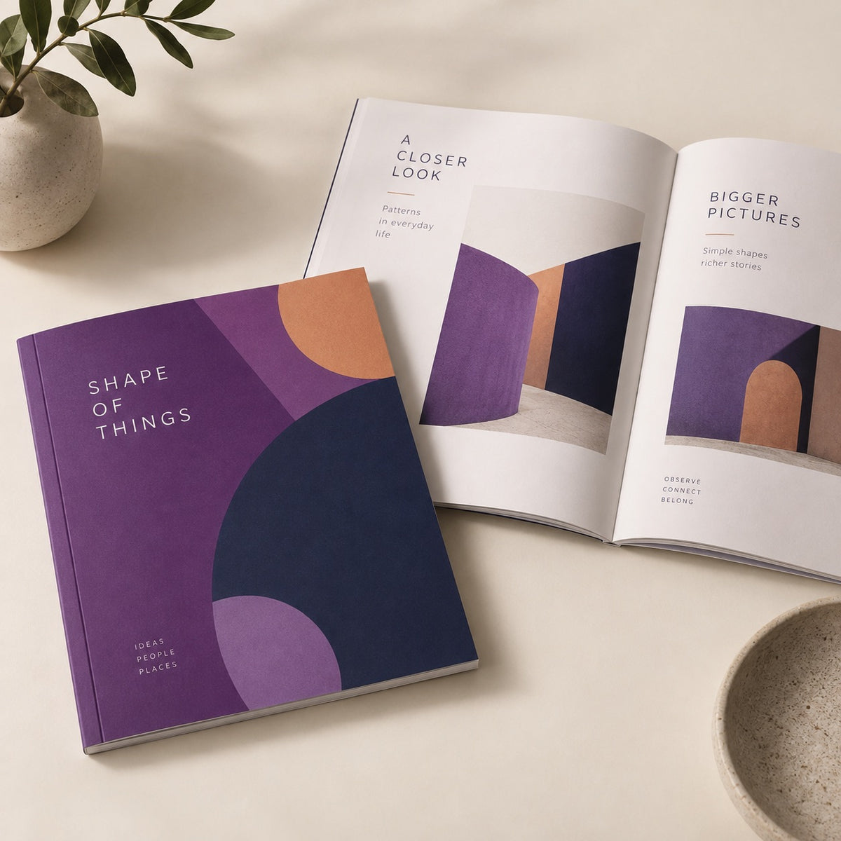 A5 Perfect Bound Books & Brochures full product example