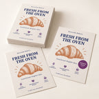 A6 Flyers & Leaflets full product example in Inkog colours