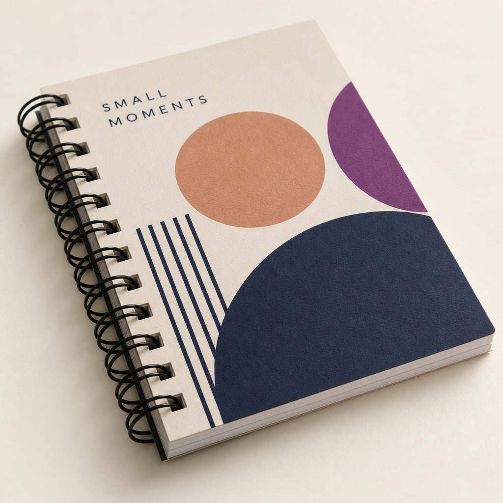 A6 Wiro Bound Brochures print and material detail