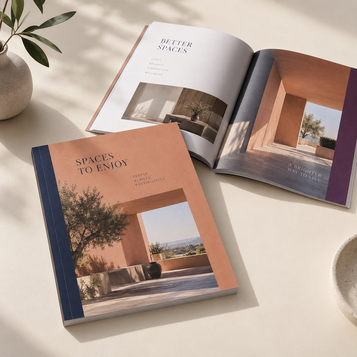 B Format Perfect Bound Books & Brochures full product example
