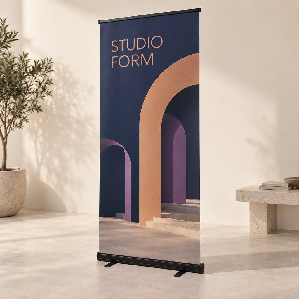 Black Roller Banners full product example