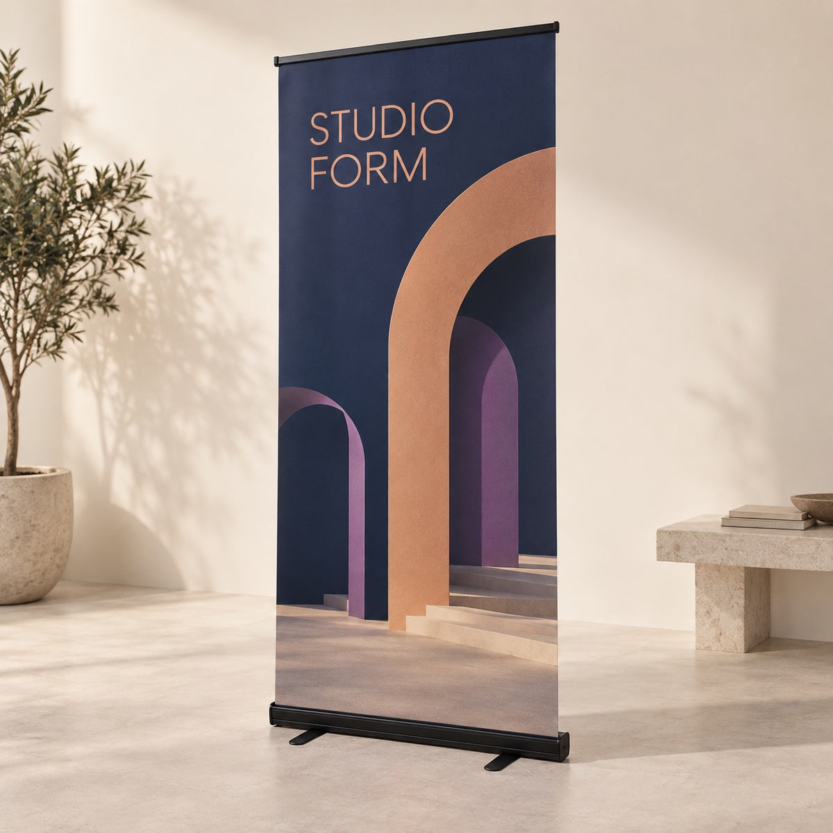 Black Roller Banners full product example