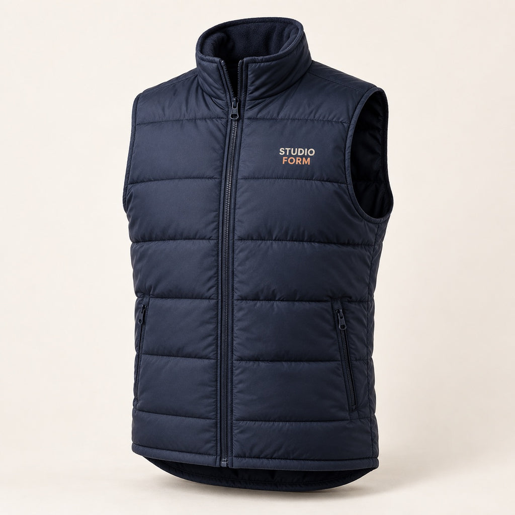 Branded Gilets full product example