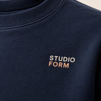 Branded Sweatshirts material and construction close-up