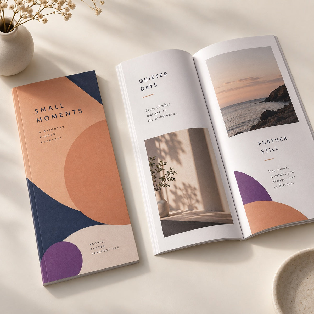 DL Perfect Bound Books & Brochures full product example