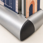 Double Sided Roller Banners material and construction close-up