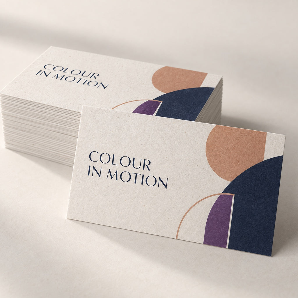 Eco-Friendly Business Cards print and material detail
