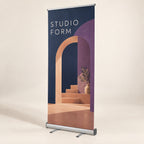 Economy Roller Banners full product example