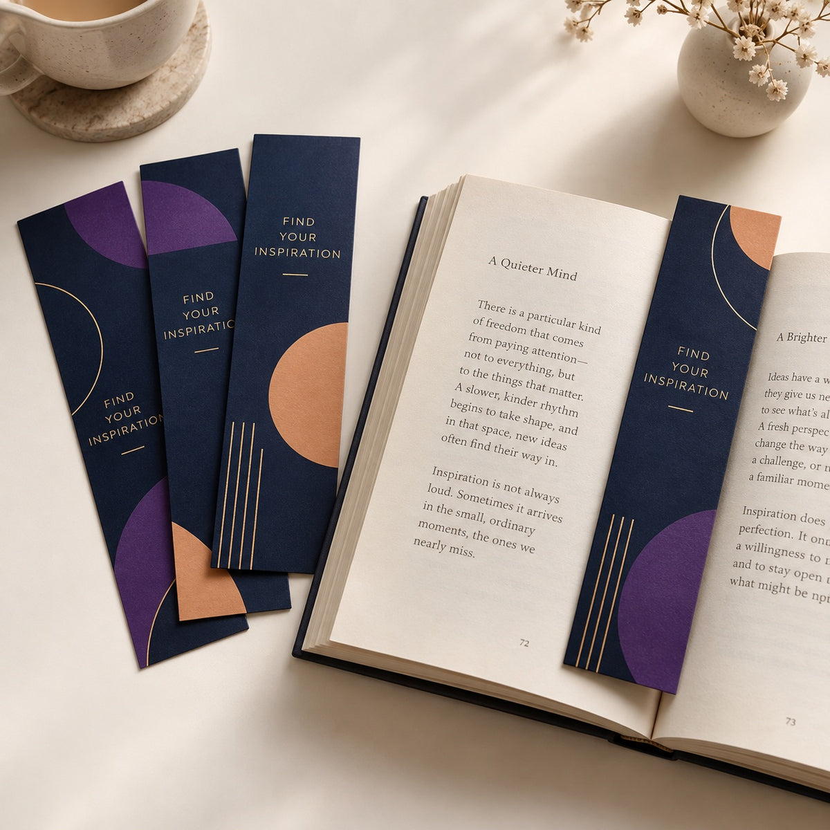 Foil Bookmarks full product example