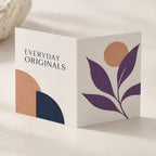 Folded Business Cards print and material detail
