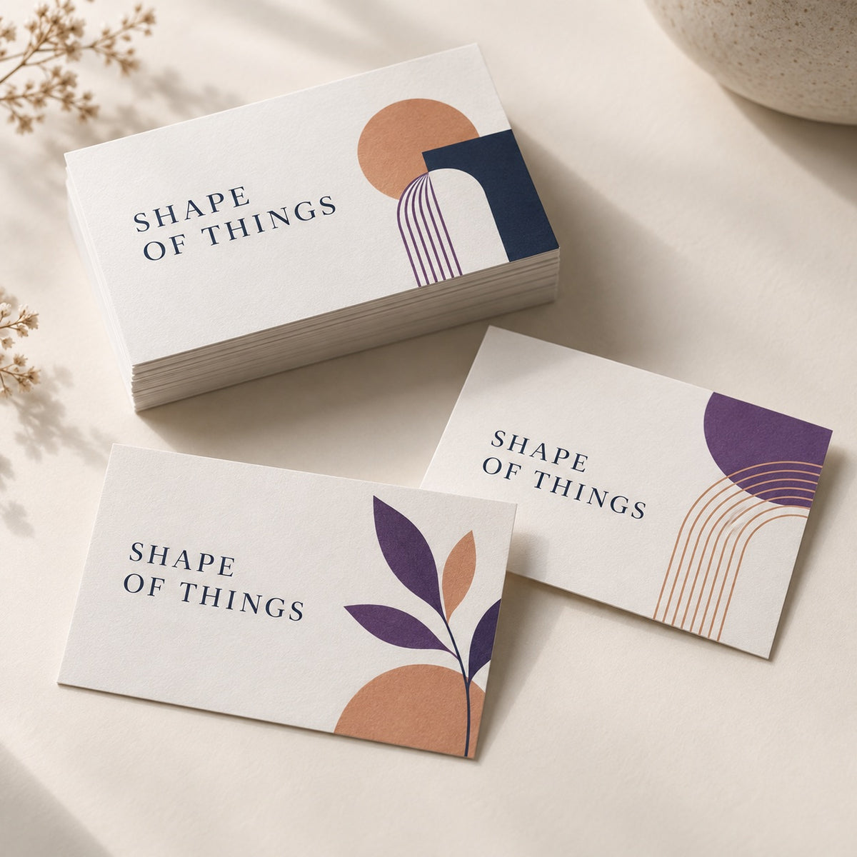 FSC Certified Business Cards full product example
