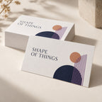 FSC Certified Business Cards print and material detail