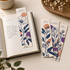 Gloss Laminated Bookmarks full product example