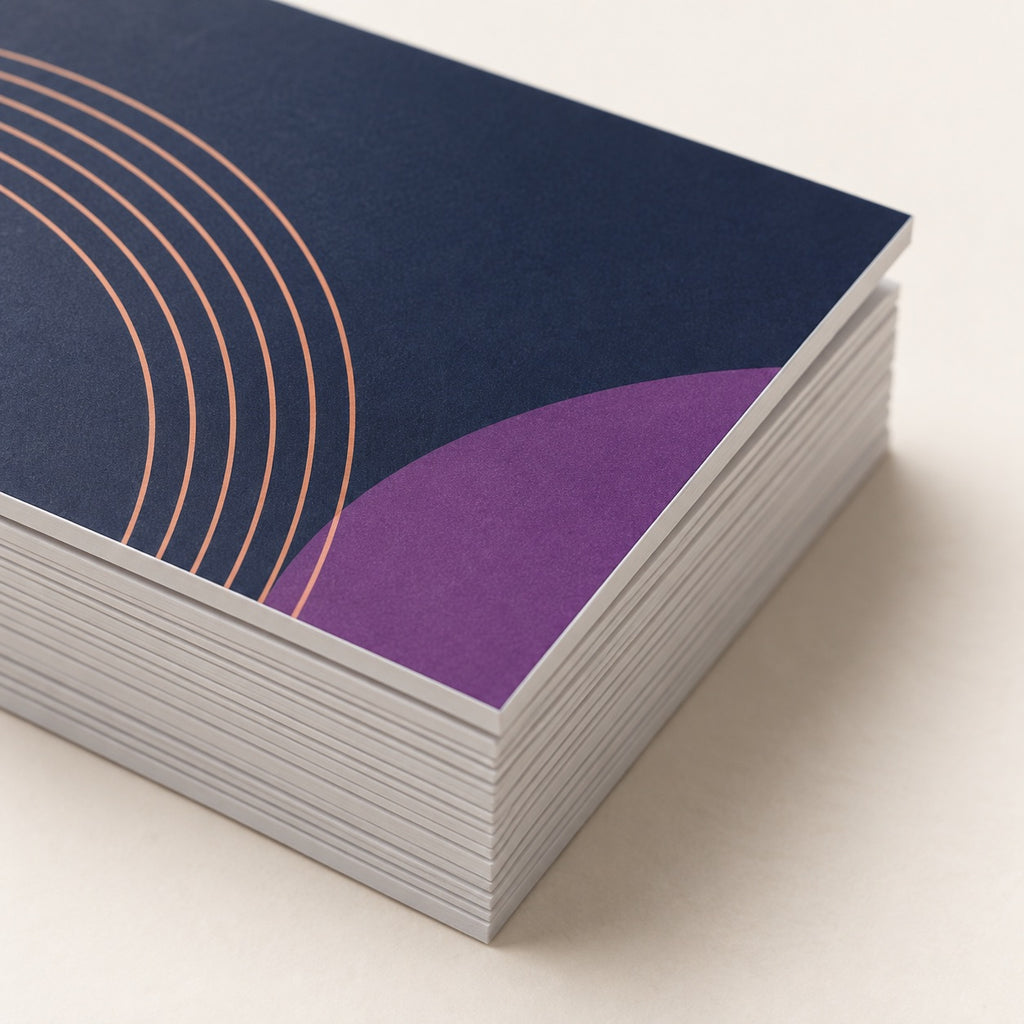 Laminated Business Cards product and finish example