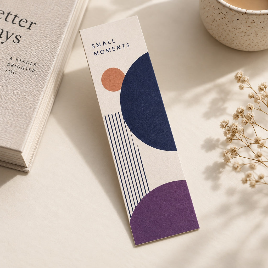 Matt Laminated Bookmarks print and material detail