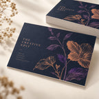 Matt Laminated Postcards print and material detail