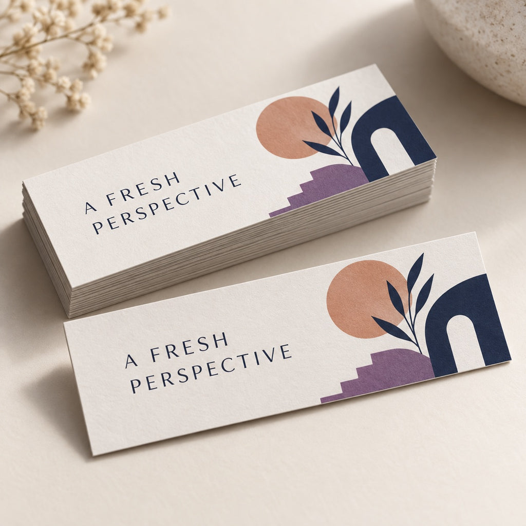 Mini Business Cards print and material detail