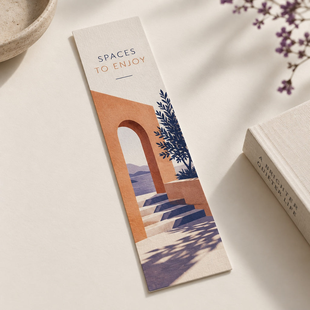 Pulp Bookmarks print and material detail