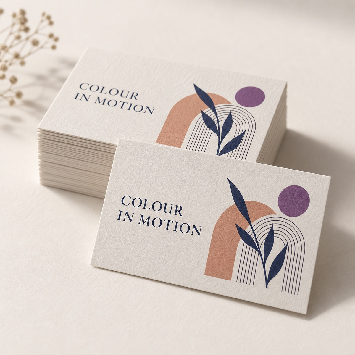 Pulp Business Cards full product example