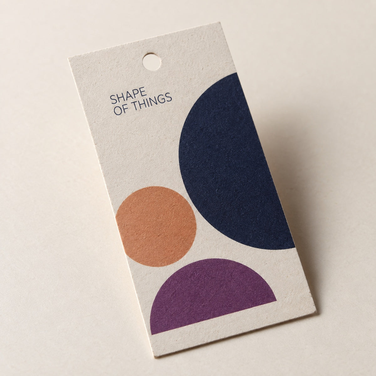 Pulp Swing Tags print and material detail