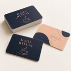Rounded Corner Business Cards product and finish example