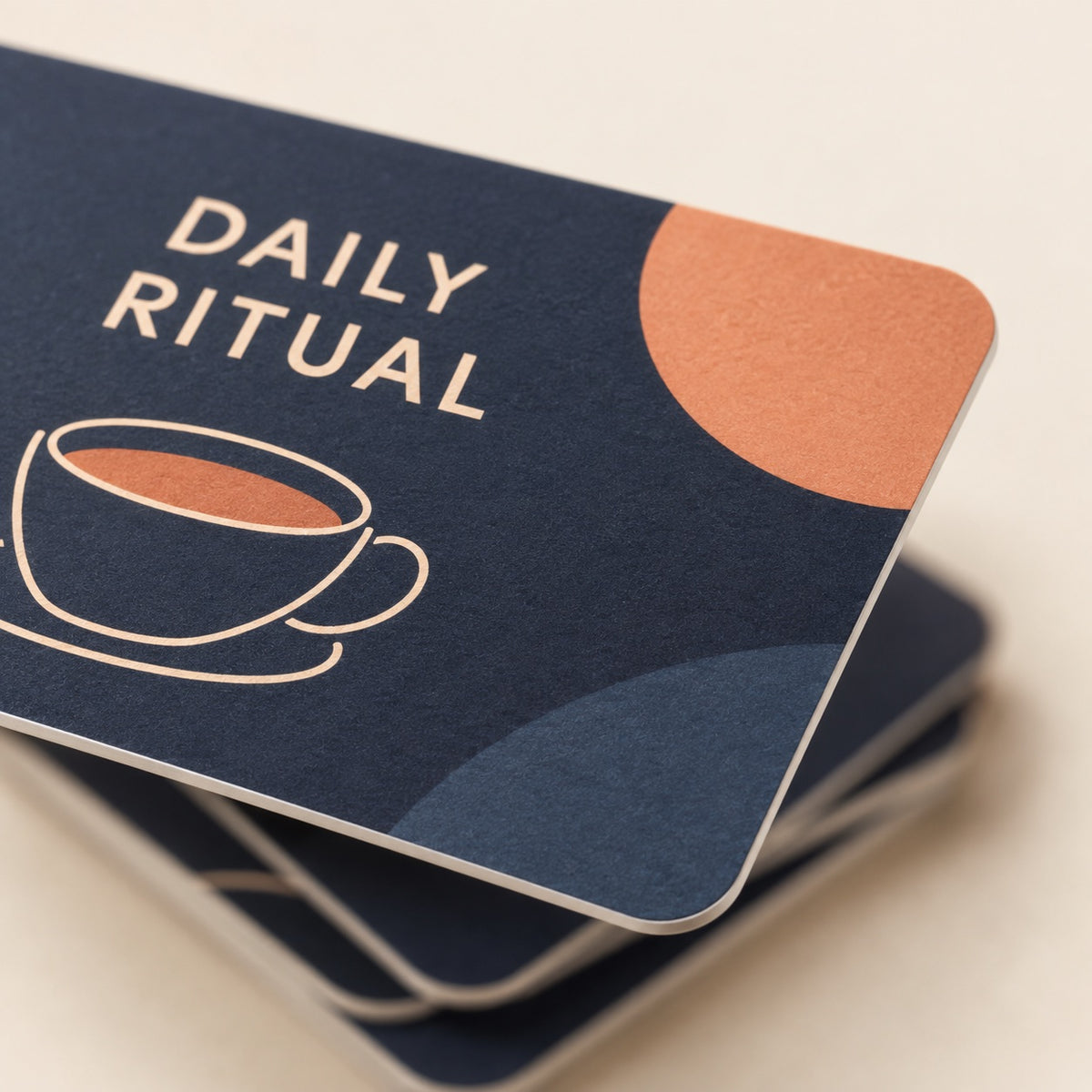 Rounded Corner Business Cards product and finish example