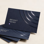 Spot UV Business Cards print and finishing detail