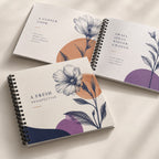 Square Wiro Bound Brochures full product example