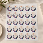 Stickers on sheets full product example