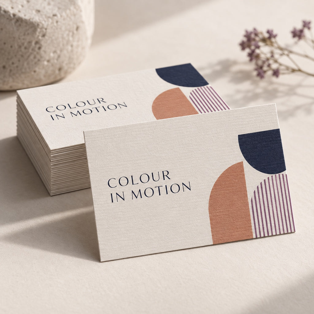 Textured Business Cards full product example