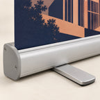 Wide Roller Banners material and construction close-up