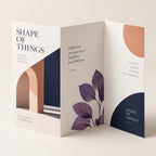 Z-Fold Flyers & Leaflets full product example