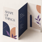 Z-Fold Flyers & Leaflets print and material detail