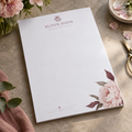 Letterheads: BLOOM ROOM florist example artwork